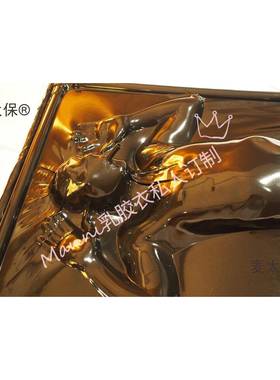 乳t胶真空床Mann乳胶衣乳胶睡袋窒息单LZP使用L人aex束i缚床自麦