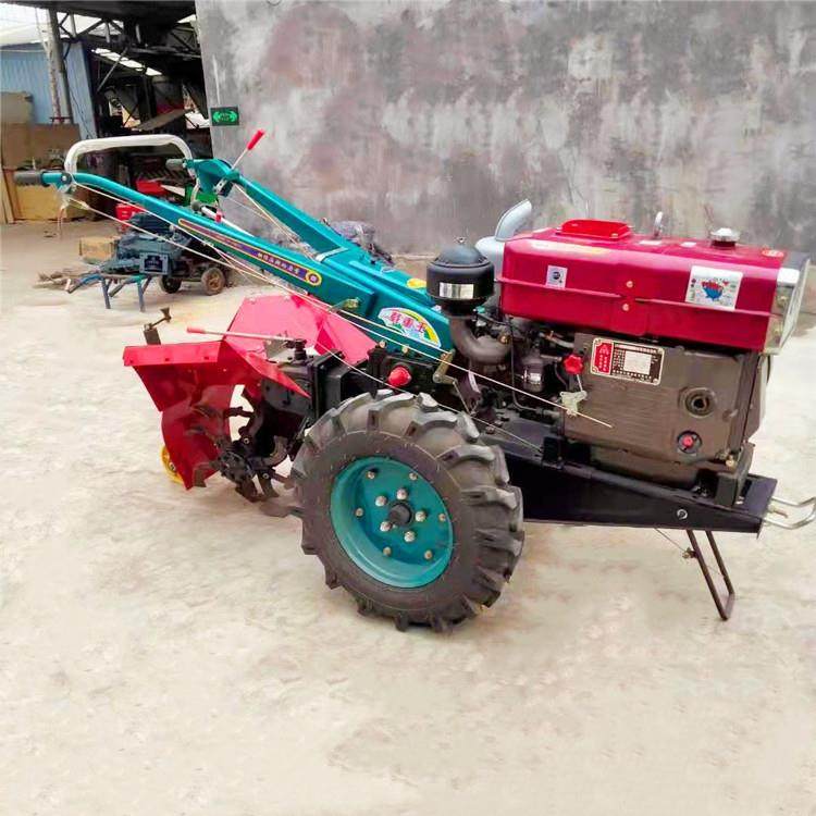 农手扶拖拉机沟开机抽不规则地IRK小地用块开沟松土开沟排水水