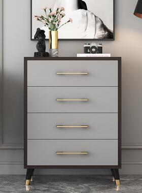 Yl代a五斗柜轻意奢卧室储物约现客简厅SWU灰色多层收纳极简式五斗