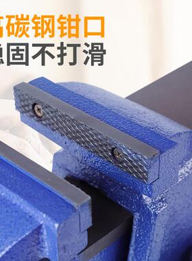 旋厂家货台钳3寸源-20带寸轻型FMP重型砧台转式台虎钳小型桌虎钳