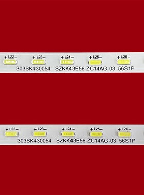 GOOdView多媒体显示器灯条M43SAH 303SK430054 SZKK43E56-ZC14AG