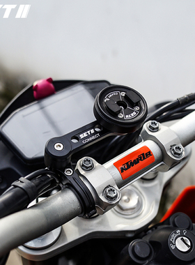 SETES摩托车手机骑行支架跑车街车复古车通用导航快拆防震SP支架