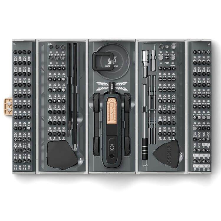 手动180件套精密工具组合螺丝刀套装 JM-8192电脑手机航模维修盒