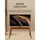 60.5 电视支架伸缩旋转底座室内实木支架简易监控吊 75英寸落地式