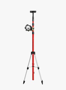 杆水平仪升降支撑外线支架42953伸缩通杆平红水仪三脚架吊顶用型