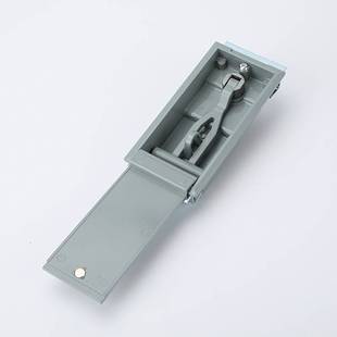 MS887 MS888 箱变门锁带挂锁孔304不锈钢机箱锁盒电柜机柜锁