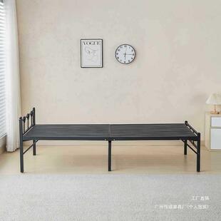 简易折叠床单人床护床出租房46526床单人双床人床值班室午休床家