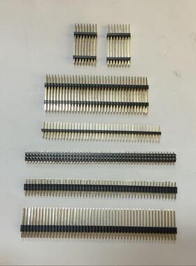 21.5mm单排排针*40P，针长415mm加排针排母1长×无品牌/40P直插DI