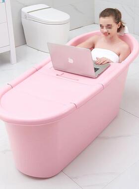 AL101790成泡澡桶全厂身大号浴缸家用洗澡塑料桶全浴身洗澡盆儿童