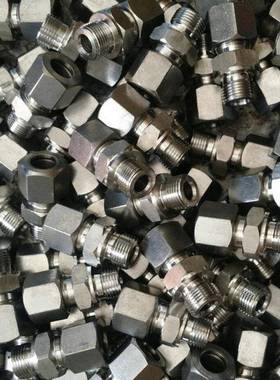 不锈FPE钢管件接头不钢锈锈焊接接头不钢软锈管接头不钢对丝接头