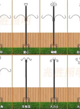 灯串架杆热销日灯串支院装饰节50503支撑户外露营G庭40串灯支架杆