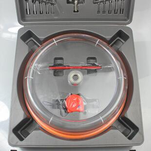 飞开机孔器木工硬带防尘罩可调式自超AUF在锥石板天花板钻头膏直