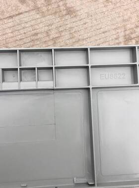 6EU82配2加强大底物流箱宁海汽8622车件型物流周转箱