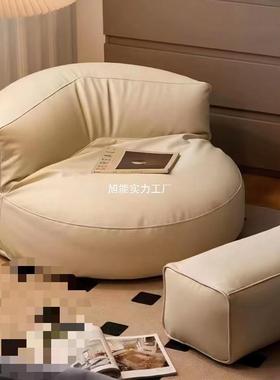 懒人沙发17188发可躺可睡卧单房人半月室小沙榻榻米坐墩休闲椅出