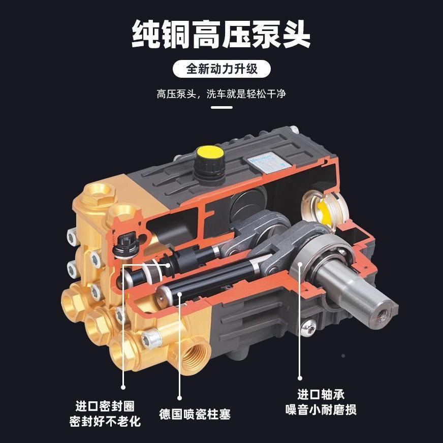 邦驰超高压清洗机物业洗压地清洗ATX机高商电用大功率动移式动全