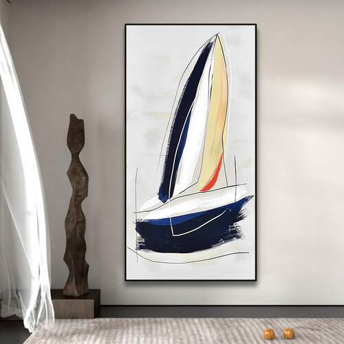 纯关手饰SH172绘油画客厅玄过立体肌理装挂画大幅道抽象现代简约