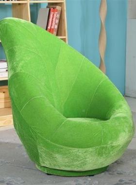 懒沙旋发可VOR爱卧室阳台小沙发迷你单人布艺可拆洗人电转脑椅