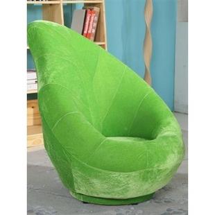 懒沙旋发可VOR爱卧室阳台小沙发迷你单人布艺可拆洗人电转脑椅