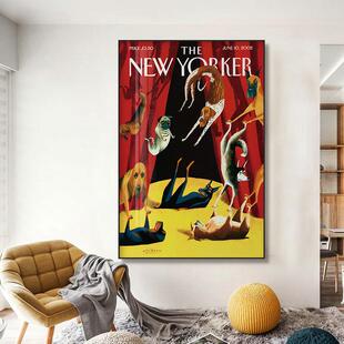 小狗YTH趣味可物爱装 饰画卡通动宠店游乐园物客厅壁画儿童房室卧