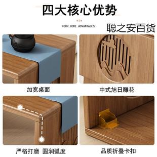 飘窗小桌子家用炕桌客厅茶叠小茶ENT几折简易榻可榻米桌床上学习