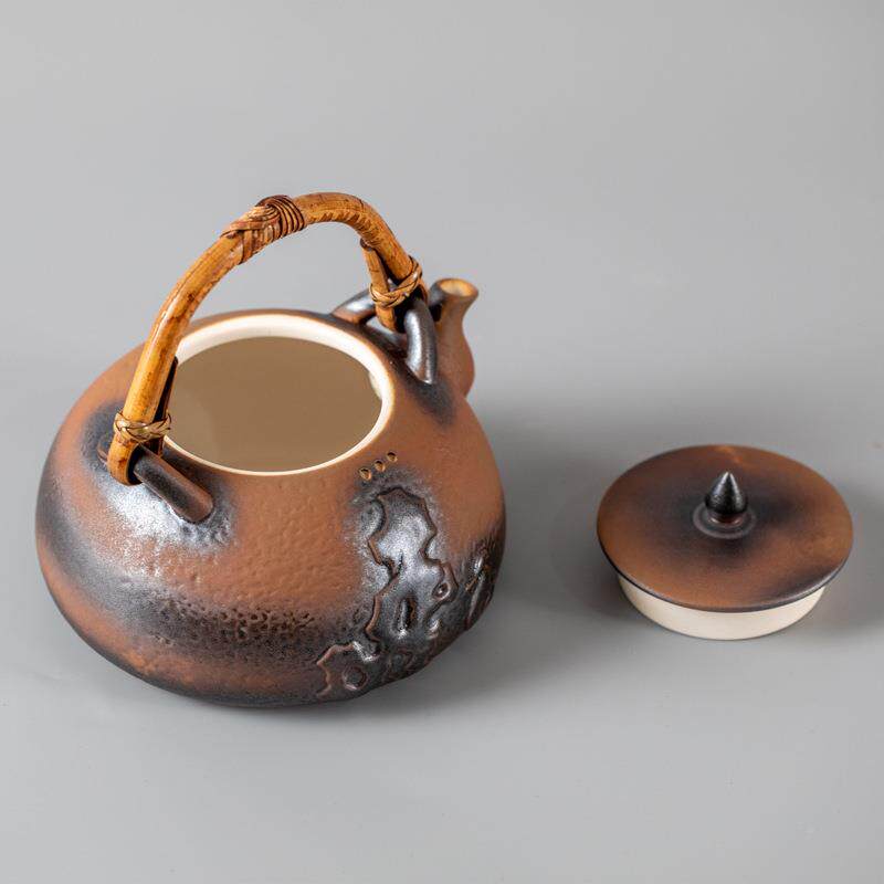 家用煮茶炉陶土68424700水壶功夫烧茶壶变陶瓷壶耐高温窑明火提粱