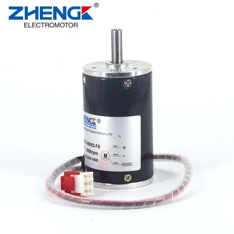 ZHENGK正科直流无刷调速电机马达BLDC-38SRZ-S内置驱动12V24V38mm