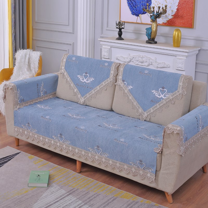 百搭沙发垫巾沙发靠背盖巾扶手垫布新款后罩头枕巾简约现代防滑
