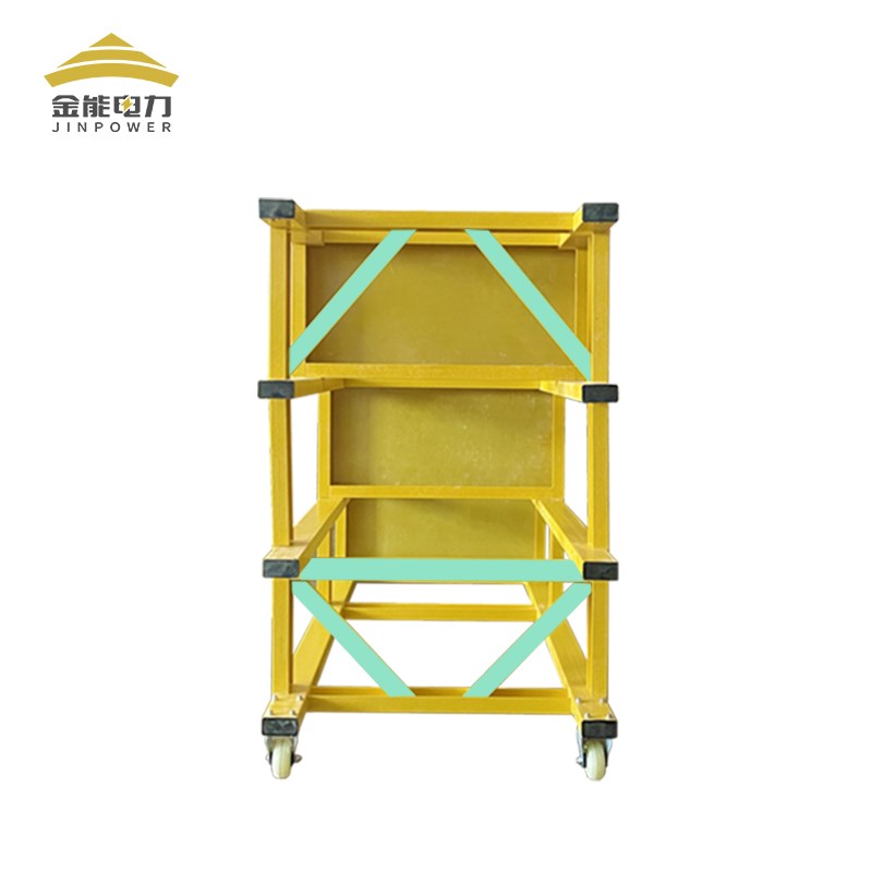 金能电力绝缘凳无碱玻璃钢电力电工绝缘平台高低凳多层凳施工