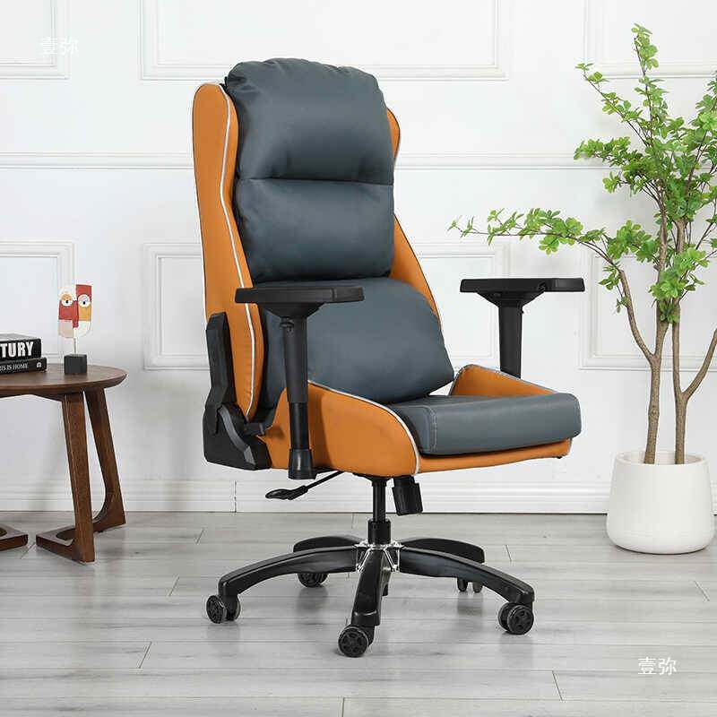 新款网吧可躺沙发椅家用单人电竞桌椅一体式可调节座舱网咖电脑椅