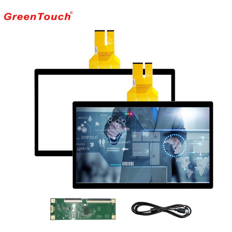 1点触控GG结9构+21.5寸电容触摸屏YBQ16:免驱0广告机