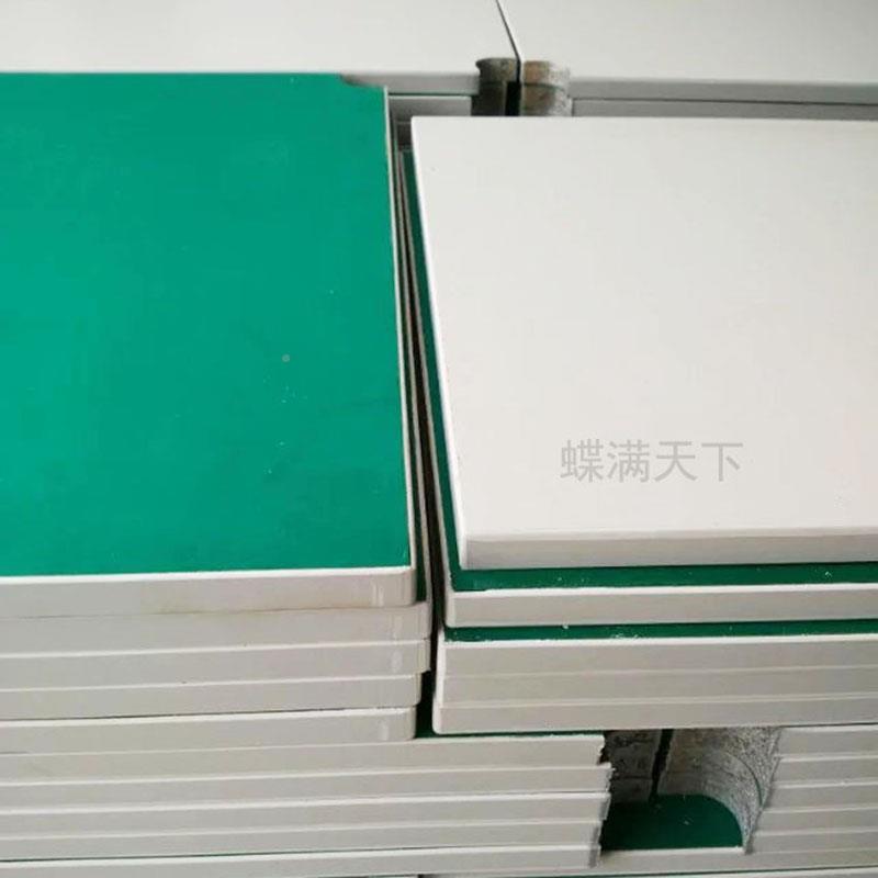 益管工803作高台板密度板防静电面三聚氰胺板表面贴绿色精胶皮刨