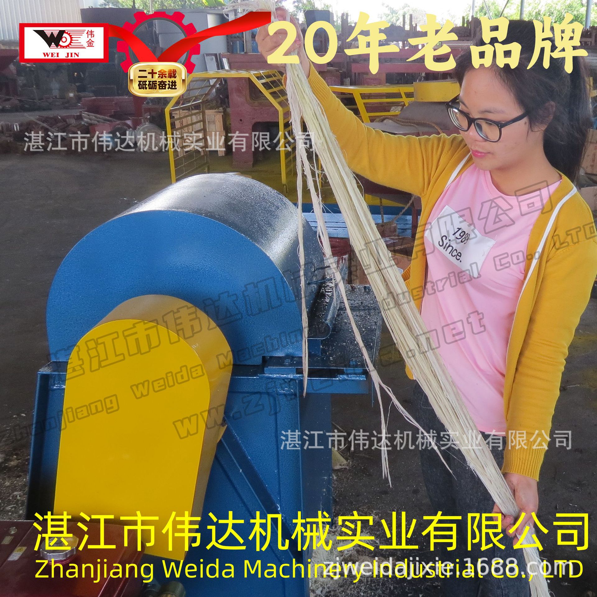 伟金纤维提取机香蕉叶红麻剑麻