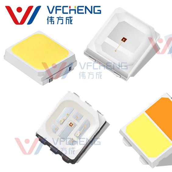 0防.1-1.5WLED贴片灯2853RGB珠三安芯片合金线铜ZXA支架硫化伟方