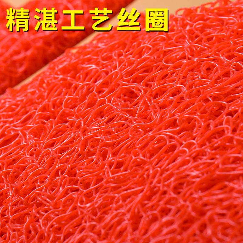 塑料丝进门圈防滑欢迎光临地垫入户客厅家用垫子迎宾地毯门垫包邮