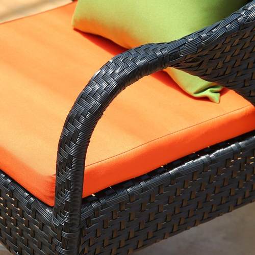 户外藤编沙发组合室外花园庭家院闲具别墅民宿懒人休沙619编发藤