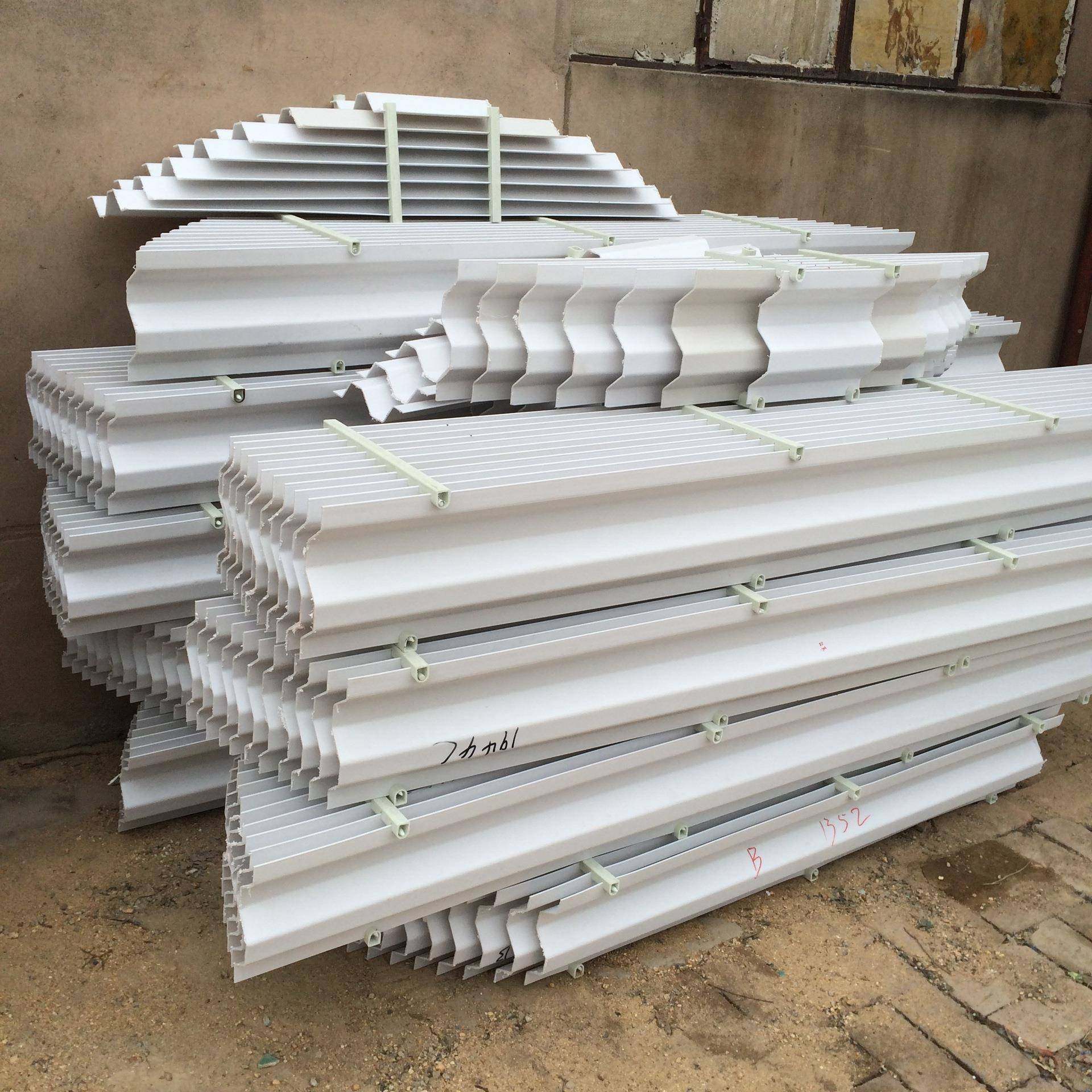 现脱齐全货玻璃钢除雾器塔PP平板C式型S型除沫器带钩屋硫脊折流板