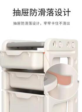 儿童室具收纳架大多容量层置内物架储物柜宝宝玩具VRN玩分类整理