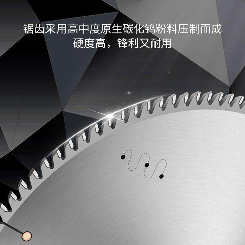 锯进锯口切铝合金锯片铝机双头金石切刚割片断SPV桥铝圆锯片