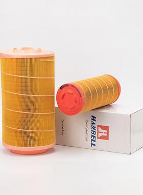 汉钟空上压机用空气滤芯安压缩机进口J7201-37滤芯汉气钟易装空气