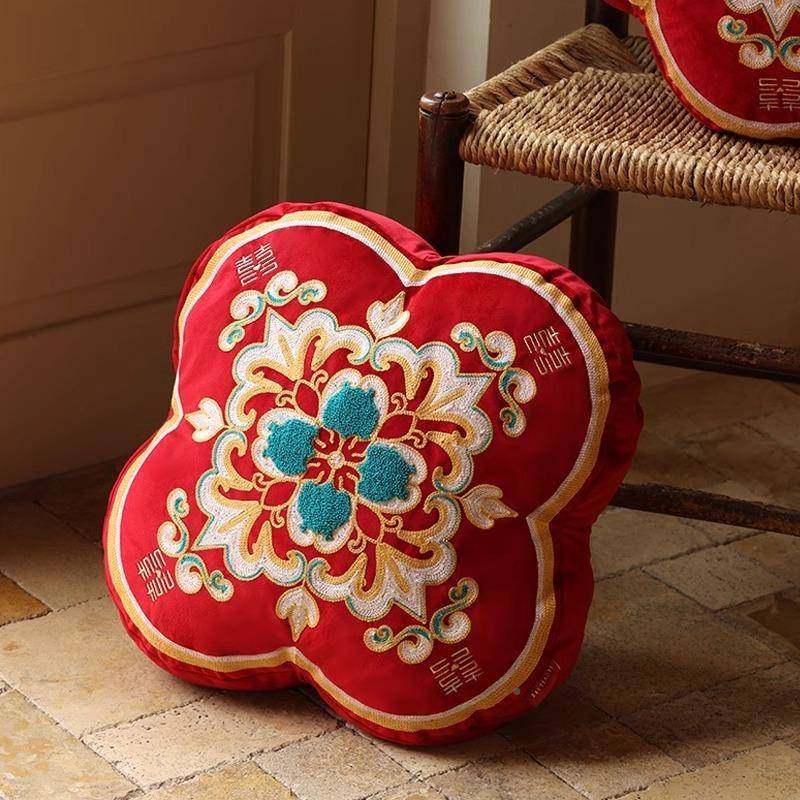 房结婚枕一对沙主发客厅压床卧ZUA婚抱布置男方红色靠垫结婚用品,居家布艺,抱枕被,淘宝优惠券,粉丝福利购,淘宝优惠卷