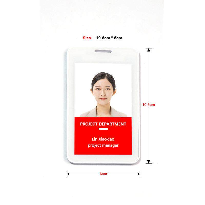 胸牌电子化工作牌DJ-WNFC0打卡定位工牌智能数字工作证博航