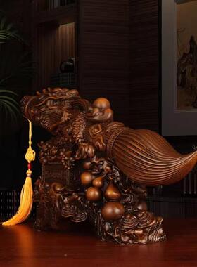 大发元财笔摆件百宝箱状笔客酒MWJ柜房办公室桌面厅开业送书礼装