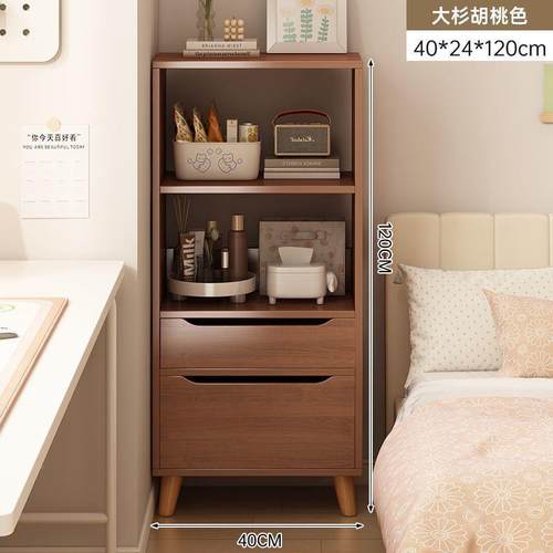 书架落地物架家用卧多层储物柜架窄客厅小书柜收置纳室TGX型简易