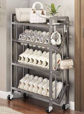 落地架家用多层书架儿童可移动宿书舍收本纳卧室储物架简易CCW放