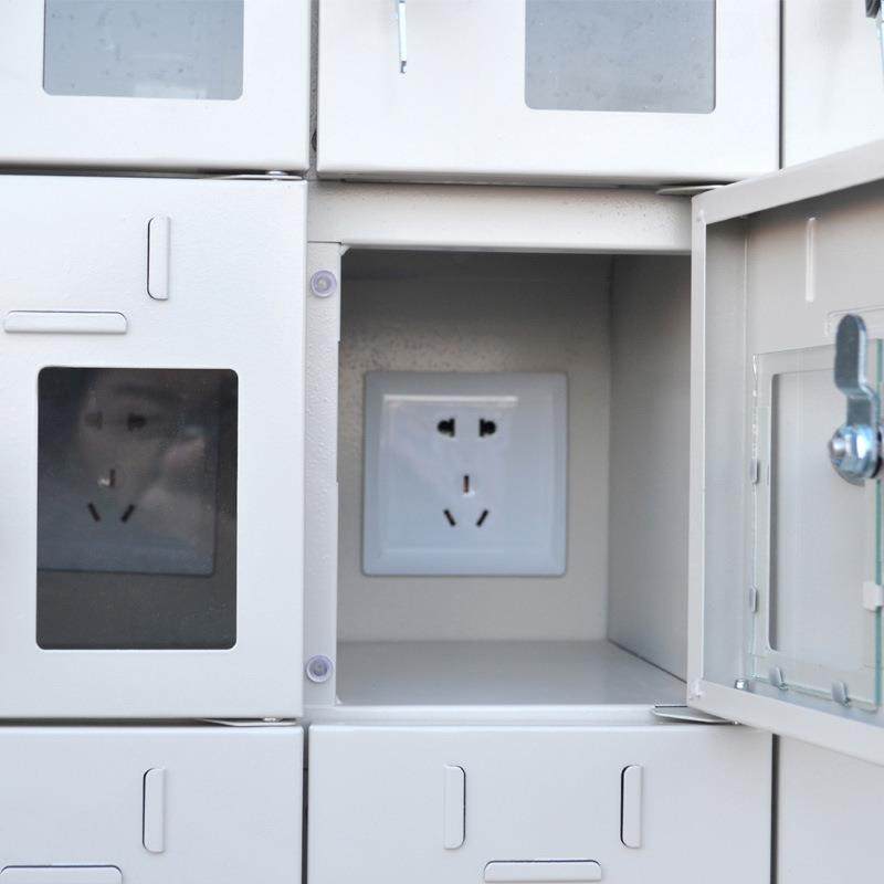 加厚皮锁匙视手机保TLS管柜厂家看守所铁临时手机存放窗柜带可柜