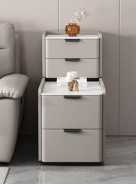 205新款落地几边沙发边2柜轻奢实CGT木小型夹缝简约现代侧茶几