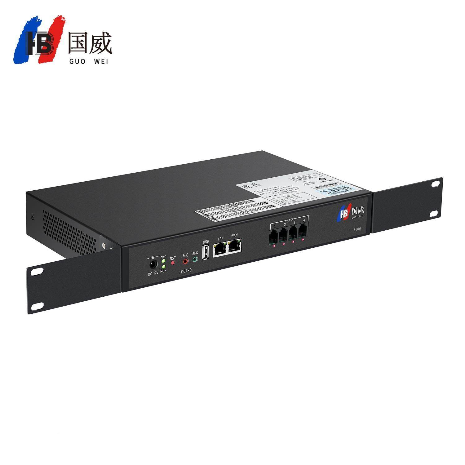 国威HB100络程控电话交网电换话机ippbx话交HB100换机