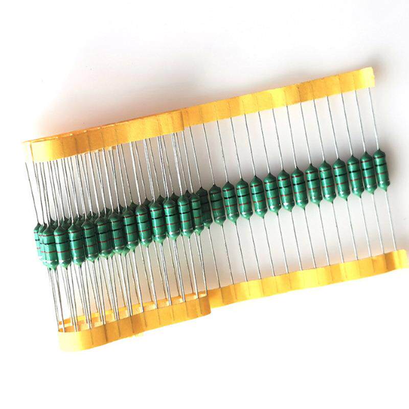 AL010色环电感2.2UH/3.PLQ3UH/4.UH/5.6UH/67.8UH列1W系5插件电感
