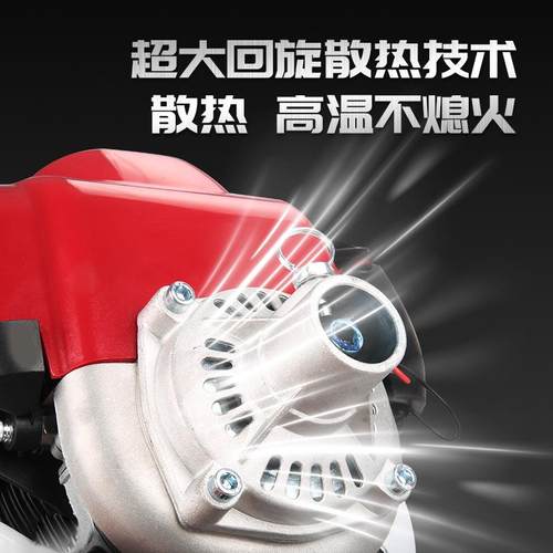 多功能四程汽冲油割草机型背负式小农用微耕松机锄草土开沟割FIK