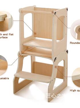学习儿童洗VLE漱台踩凳折叠脚踏凳婴儿洗手台可阶凳子塔宝宝幼扶
